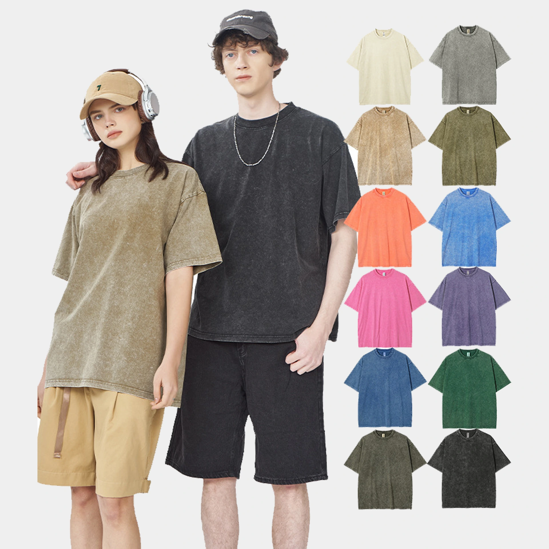 230G / 20s Compact-Siro Cotton T-Shirt