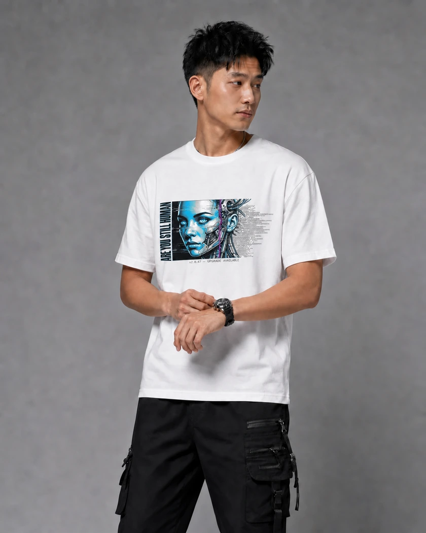 Heavyweight design T-shirt